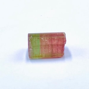 Natural  Tourmaline Crystal Tri Color Water Melon  , Raw Tourmaline,From Afghanistan Paprok Mine , Tourmaline Specimen / 16.15 Carats