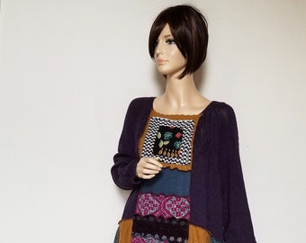 2X  Exciting Sweater Wear Reclaimed Knits