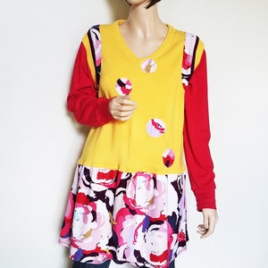 XL Short Sunshine Dress with Long Sleeves image 1