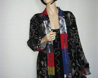 shirt dress with jumper attached