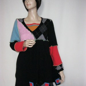 SALE L to XL Wool and Cashmere Tunic