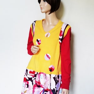 XL Short Sunshine Dress with Long Sleeves image 3