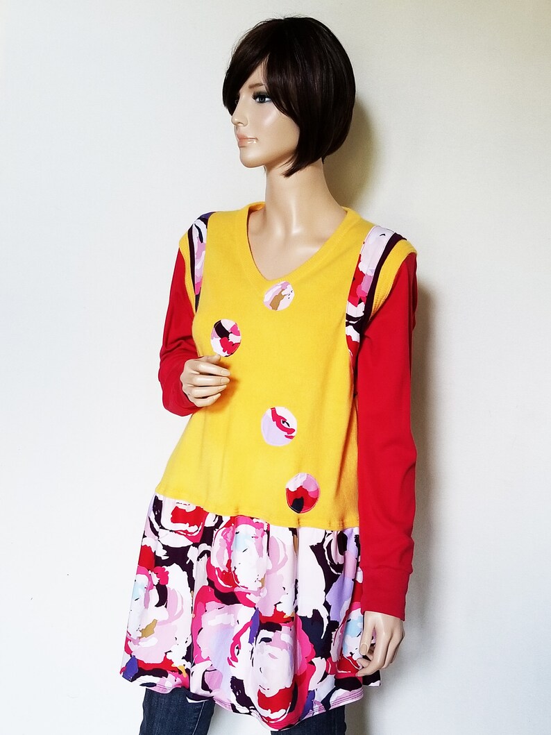 XL Short Sunshine Dress with Long Sleeves image 3