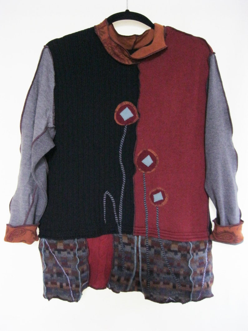 1X to 2X Straight Cut Tunic