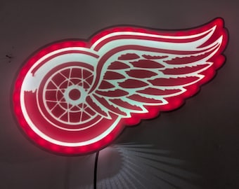 Detroit Red Wings LED Lightbox