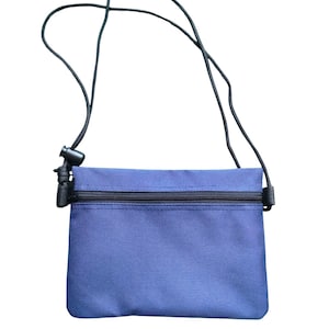 Cordura Messenger Bag, Sacoche Tasche, kleine blaue Schultertasche, Cross Body Bag, Reisetasche, Sacoche Tasche, Wandertasche, Outdoor Tasche, EDC Tasche