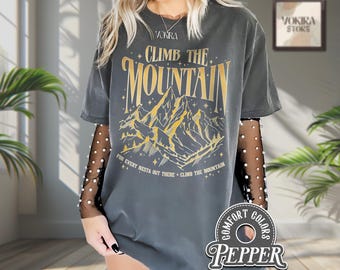Maglietta ACOSF SJM Fan, Maglietta Climb The Mountain Nesta, Night Court Velaris, Maglietta For Every Nesta Out There, Merchandising SJM, Maglietta Book