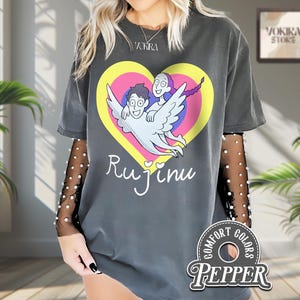 Rujinu Tshirt, KPDH Tshirt, Jinu Demon Hunter Tshirt, kpop demon hunter tshirt, Huntrix tee, Mira, Rumi, Joy shirt, Huntrix fan