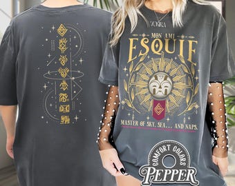 Esquie Ll WheeWhooo Funny Expedition 33 T Shirt Bla Produktbild-Vorschau 8