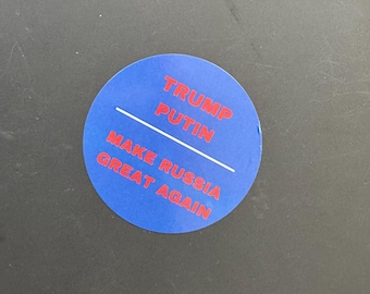 Trump Poutine rend la Russie belle à nouveau Sticker