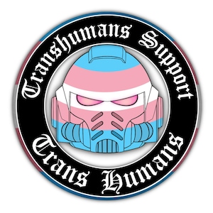 Sticker Transhumans Trans Pride