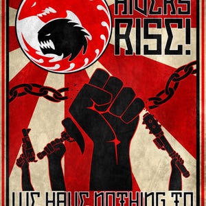 Hivers Rise Print