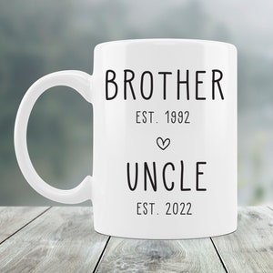 New Uncle Mug, Promoted to Aunt Gift, Pregnancy Announcement, Promoted to Uncle, New Baby Announcement,New Auntie Gift,New Uncle Gift,Custom