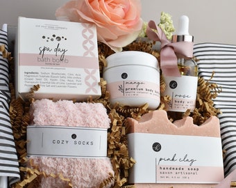 Unique Birthday Self Care Box, Luxury Birthday Gift Box for Her, Women's Birthday Gift for Best Friend, Last Minute Birthday Gift for Her