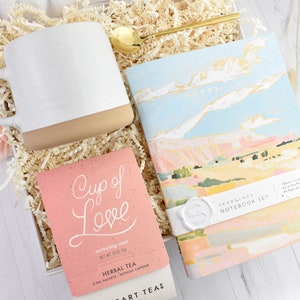Care Package For Her , Care Package , Sending Love And Hugs , Get Well Soon , Cheer Up Gift Box , Gift For Best Friend , Tea Gift Box, Mom