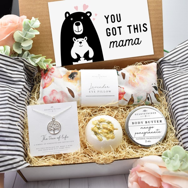 New Mom Gift, Baby Shower Gift, Expectant Mom, New mom gift basket, Spa gift box, Self Care Gift, Box of Hugs, pregnancy, New parents,