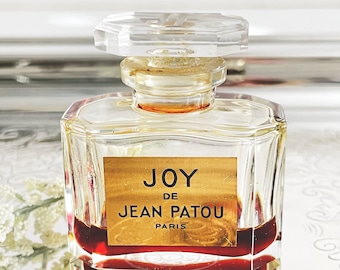 Vintage Joy de Jean Patou Parfum Bottle Paris Perfume