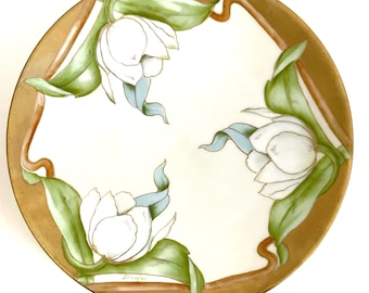 Antique Bavaria PT Porcelain Plate Art Deco