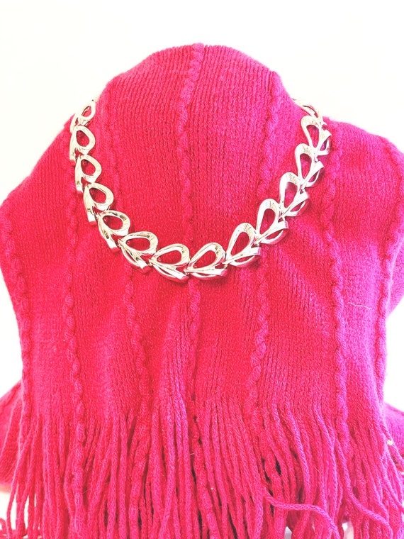 Vintage Coro Choker Necklace 1950s Signed - image 2