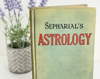 Rare Astrology Book - Etsy