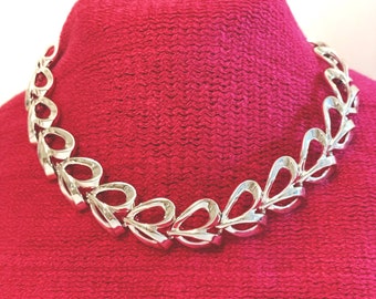 Vintage Coro Choker Necklace 1950s Signed