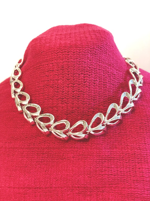 Coro Choker Necklace 1950s Signed