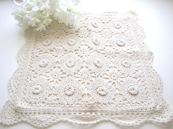 Vintage Lingerie Bag Crochet - image 1