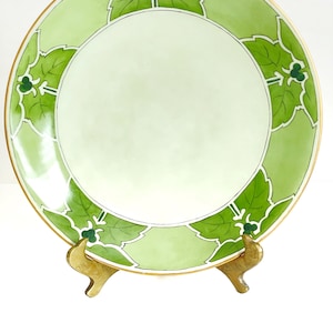Antique PL Limoges France Plate Arts and Craft Period Art Deco