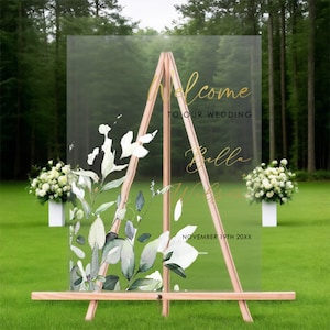 Wildflowers Wedding Sign, Wildflower Wedding Sign, Floral Wedding Welcome Sign, Wild Flower Wedding DecorDecorations Flower Wedding Engrance