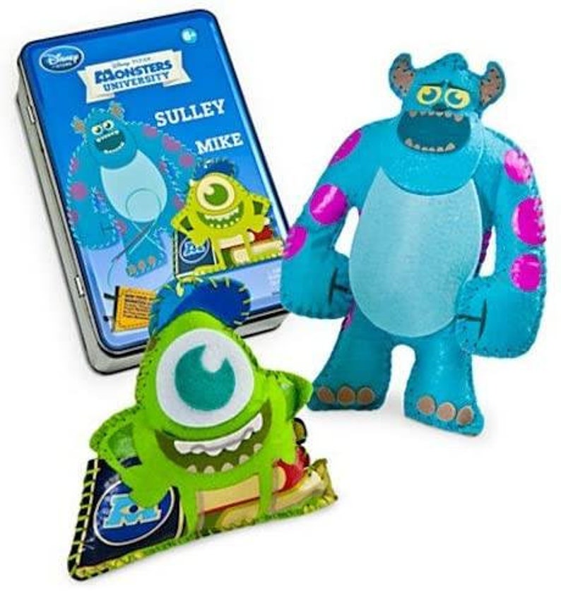 Monsters University Sew Your Own Monster Kit: Sulley & Mike | Etsy
