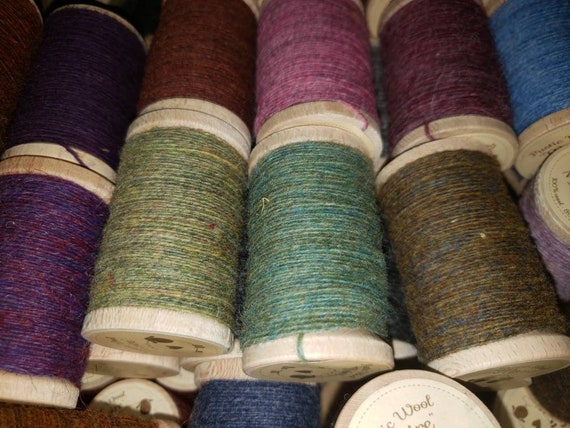 Moire Wool Thread Color Chart