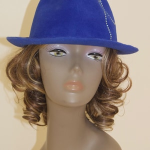 Felt trilby hat,  women felt trilby, classic trilby design, short brim fedora, trilby hat for women, rancher trilby, short brim fedora hat