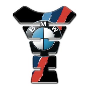 Tank Pad Resin Gel 3D Stickers Universal Tank Protection Compatible with BMW Motorcycles (PB002)