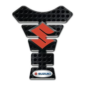 Tank Pad Resin Gel 3D Stickers Universal Tank Protection Compatible with SUZUKI Motorcycles (PK008)