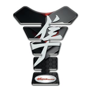 Tank Pad Resin Gel 3D Stickers Universal Tank Protection Compatible with SUZUKI Motorcycles (PK008)