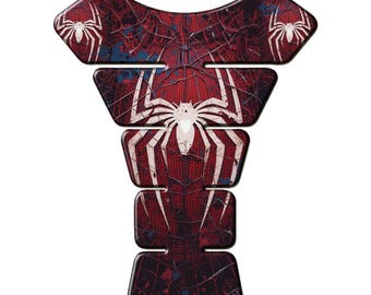 Spiderman Tank Pad Anpassade Resin Gel 3D Klistermärken Universal Tankskydd Motorcyklar Motorcykeltillbehör
