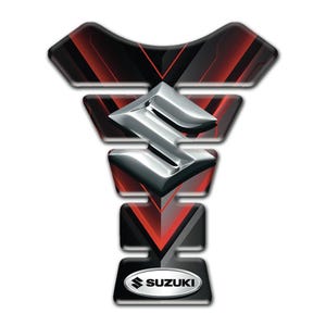 Tank Pad Resin Gel 3D Stickers Universal Tank Protection Compatible with SUZUKI Motorcycles (PK008)