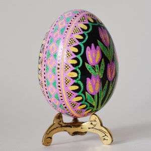 Ukrainian Easter eggs Pysanky, handmade egg Pysanka customized Easter gifts, Personalized Easter egg Custom eggshell ornament hand painted