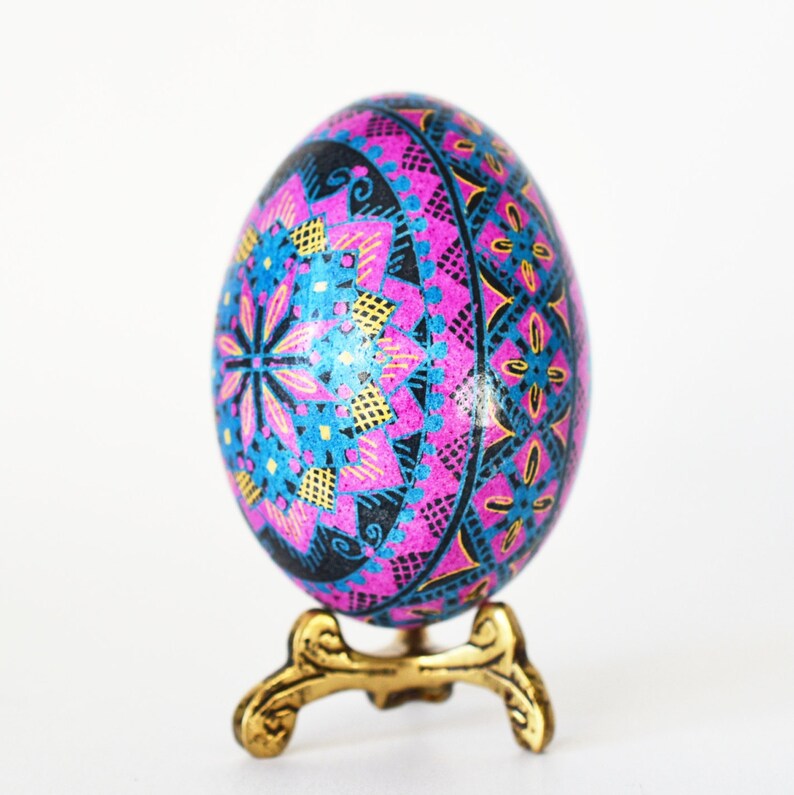 Pysanky Eggs Ukrainian Easter Gifts for Mom Fancy Pysanka Decorative