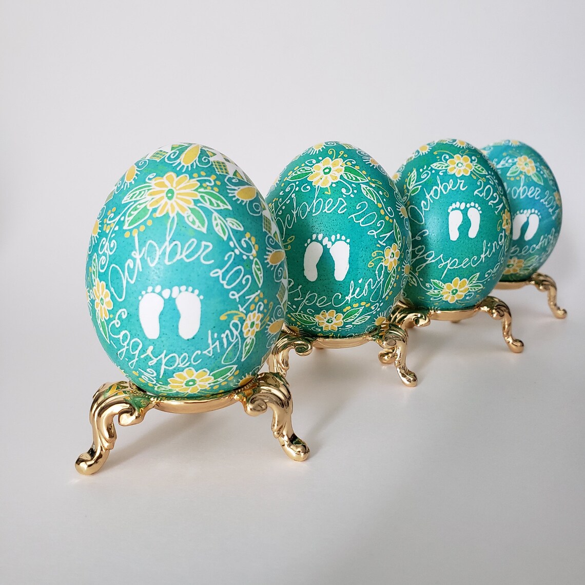 Easter Egg Pregnancy Announcement Baby Gender Reveal Easter Etsy