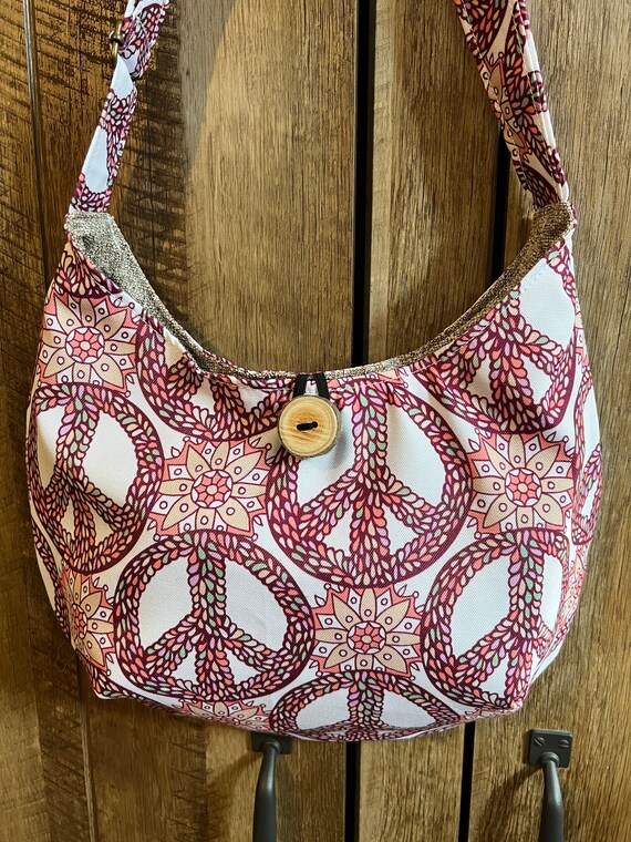 Woman shoulder bag Handmade Bag Peaceful Mandala Handbag Gift for girlfriend Tote Bag Leather Bag Peaceful Mandala Handbag