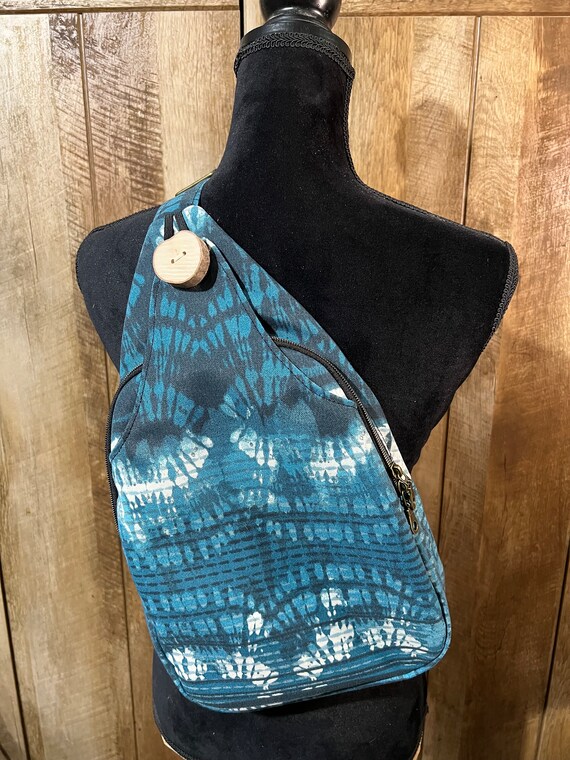 Tie dye store shoulder sling bags