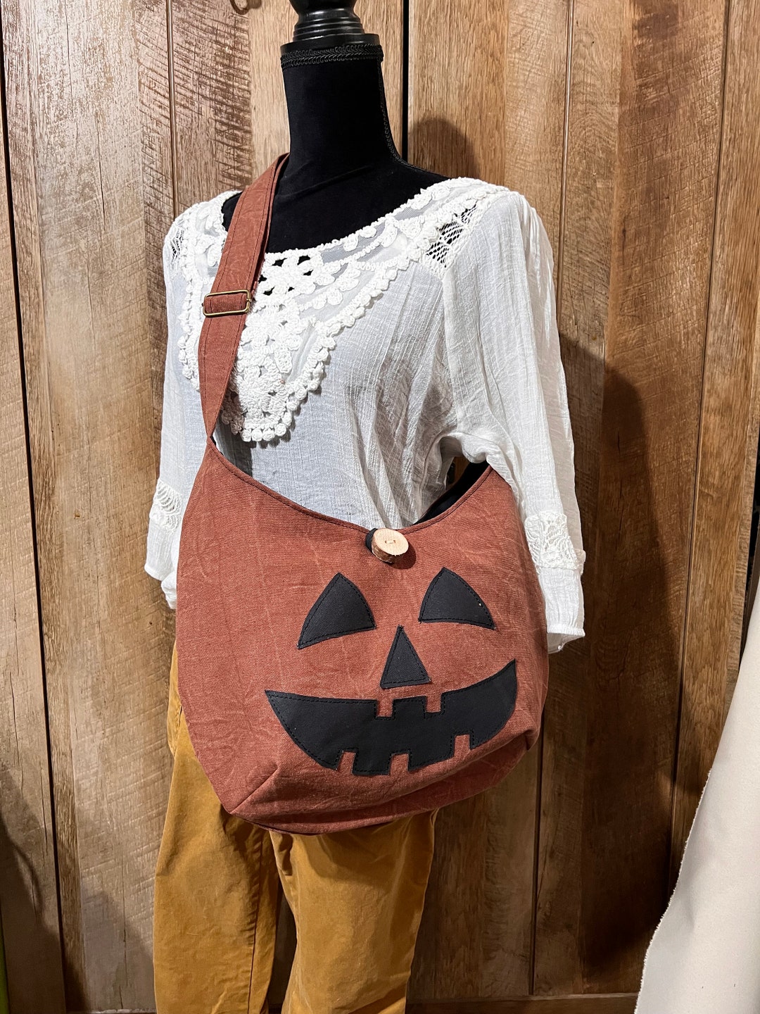 Pumpkin Halloween Bag - Orange
