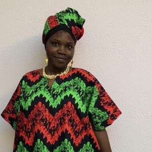 African Ankara Dress, Handmade gift, gift for her, African Print Dress, Ankara Long Dress, African Maxi Dress, Handmade Gift