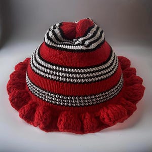 Okpu Agu, Leopard Hat, Crocheted Hat, Traditional West African Hat