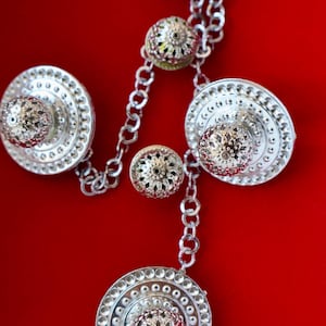 Isi Agu Shirt Chain, Mens African Brooch, Isi Agu, African Stud Chain, African Shirt Pin
