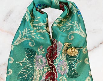 Brocade Clutch Bag - BIRDE