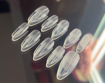 Custom designed made to order reusable gel press on nails