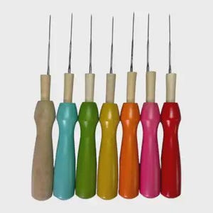 7 Pack Colorful Felting Needles Holder  DIY Tool for Wool Roving Felt Punch Craft