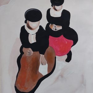 Alfons Walde Signed Painting Austrian Figurative Art Oil On Canvas